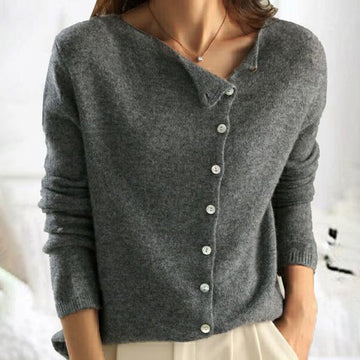 Elegante cardigan in lana