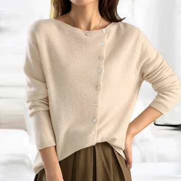 Elegante cardigan in lana